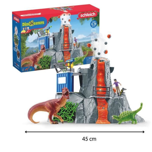 SCHLEICH - Spedizione nel grande vulcano - 42564 - Gamma Dinosauri