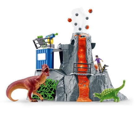 SCHLEICH - Spedizione nel grande vulcano - 42564 - Gamma Dinosauri