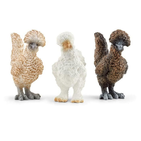 SCHLEICH - Trio di polli - 42574 - Gamma Farm World