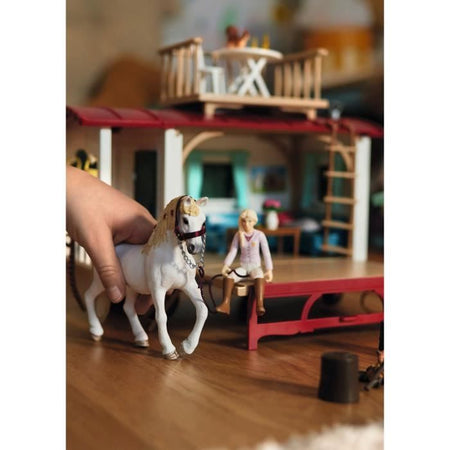 Schleich - Segreti di riunioni di Caravan - 42593 - Range del Club Horse