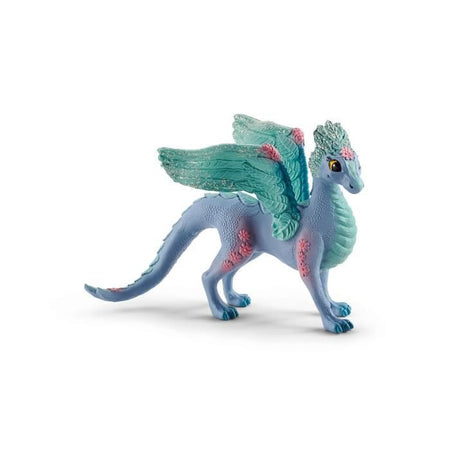 Schleich - Flower Dragon con il suo piccolo - 70592