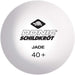 Palline da ping pong - SCHILDKRT - JADE POLY 40+ - bianco -144 pz.
