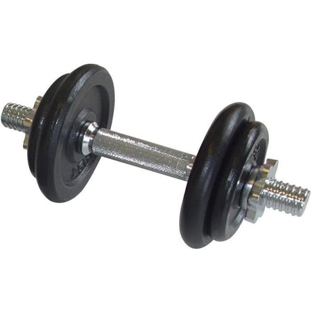 Set manubri - SCHILDKROT - 10 Kg - Nero - Adulto - Set completo per allenamento corpo