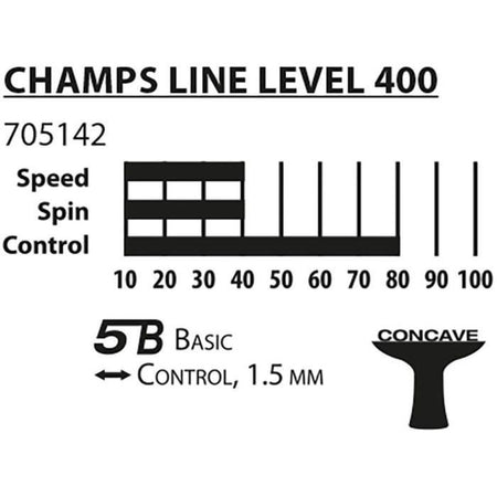 Set da ping pong - SCHILDKRT - CHAMPS Linea 400 FSC