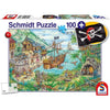 Nel Bay Pirate - con aggiunta (flag pirate) - 100 pezzi - Schmidt Spiele
