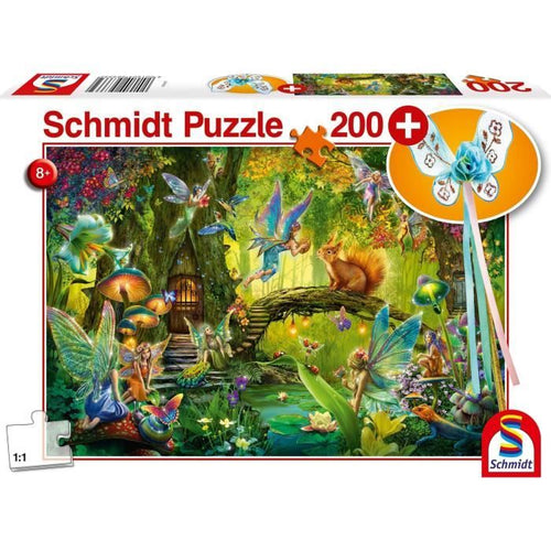 Fate nella foresta - con aggiunta (bacchetta magica) - 200 pezzi - Schmidt Spiele