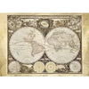 SCHMIDT SPIELE Puzzle per adulti con mappa del mondo storica - 2000 pezzi