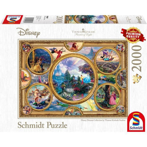 Puzzle Disney Dreams Collection, 2000 pezzi