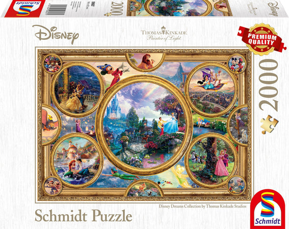Puzzle Disney Dreams Collection, 2000 pezzi