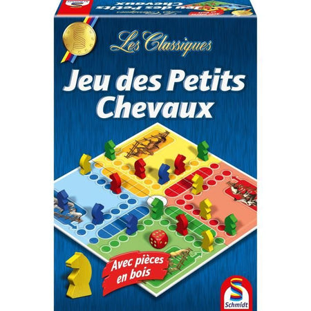 SCHMIDT AND SPIELE Board Game - Little Horses Game - Linea classica