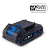 Batteria agli ioni di litio 20V 2Ah - 20V IXES SCHEPPACH SBP2.0 - Batteria universale per la gamma Scheppach 20V IXES