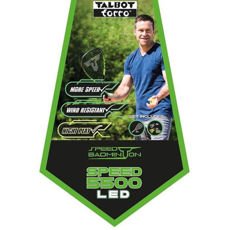 Set Speedbadminton - SCHILDKRT - Set SPEED 5500 LED