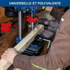SCHEPPACH - Trapano a colonna 16 mm 500 W con laser a croce e morsa inclusa - DP16VLS
