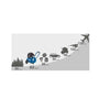 Compressore d'aria bicilindrico orizzontale silenzioso Scheppach HC25Si - 24 L - 1100W - 8 bar - 1,5 HP