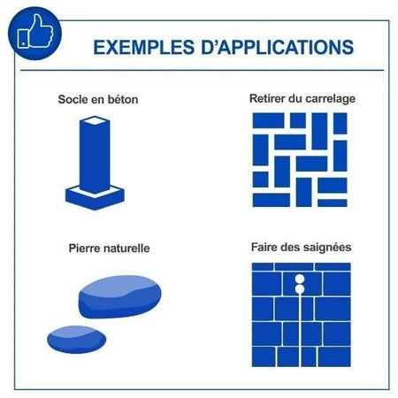Martello pneumatico AB1500X-Scheppach