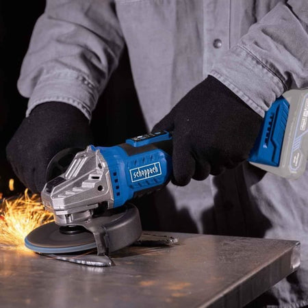 Smerigliatrice angolare senza spazzole - SCHEPPACH - 20V IXES - 125 mm - senza batteria né caricabatterie - BC-AG125-X