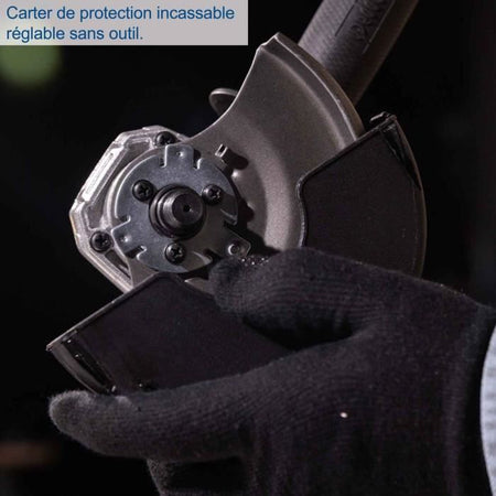 Smerigliatrice angolare senza spazzole - SCHEPPACH - 20V IXES - 125 mm - senza batteria né caricabatterie - BC-AG125-X