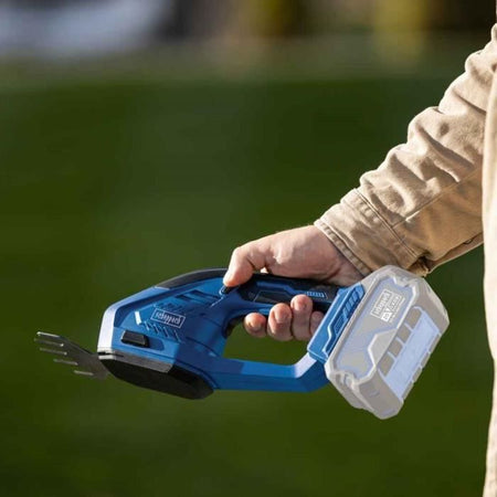 Forbice per erba a batteria SCHEPPACH C-HTGS200-X - 20V IXES - senza batteria né caricabatterie