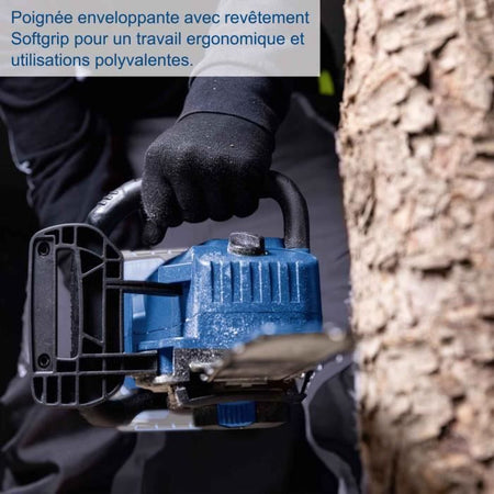 Motosega a batteria senza spazzole SCHEPPACH BC-CS355Duo-X - 2x20V - 20V IXES - ProCut 14 - senza batteria né caricabatterie