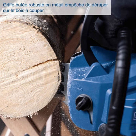 Motosega a batteria senza spazzole SCHEPPACH BC-CS355Duo-X - 2x20V - 20V IXES - ProCut 14 - senza batteria né caricabatterie