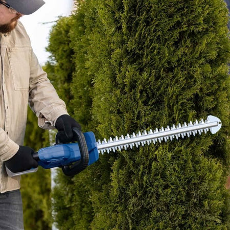 Tagliasiepi a batteria SCHEPPACH C-HT570-X - 20V IXES - Lunghezza taglio 51 cm - senza batteria né caricabatterie