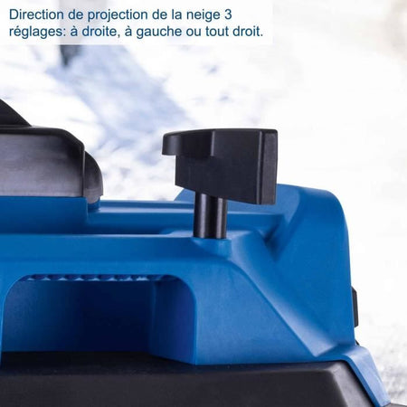 Spazzaneve a batteria - SCHEPPACH BC-SNB400-X - 20V IXES - senza batteria né caricabatterie