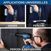 Trapano avvitatore a percussione brushless - SCHEPPACH - 20V IXES - Coppia 60 Nm - Mandrino da 13 mm - senza batteria né caricabatterie