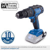 Trapano avvitatore a percussione brushless - SCHEPPACH - 20V IXES - Coppia 60 Nm - Mandrino da 13 mm - senza batteria né caricabatterie