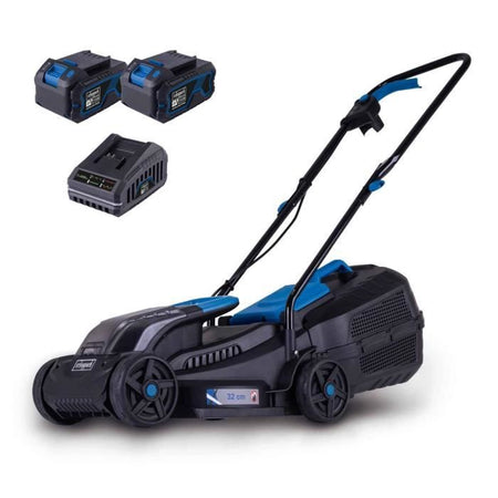 Rasaerba a batteria BC-MP320-X + set batterie 1x4Ah 1x2.4Ah - SCHEPPACH