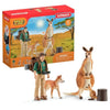Cofanetto Avventure in Oceania, figurine di animali selvatici, Schleich 42550 Wild Life, per bambini dai 3 anni