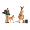 Cofanetto Avventure in Oceania, figurine di animali selvatici, Schleich 42550 Wild Life, per bambini dai 3 anni