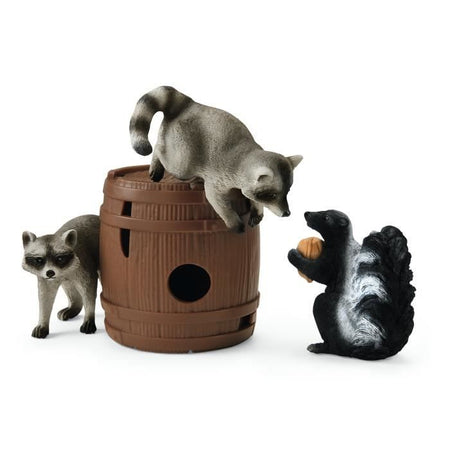 Divertente scatola di giochi con noci, figurine di animali selvatici, Schleich 42596 Wild Life, Per bambini dai 3 anni