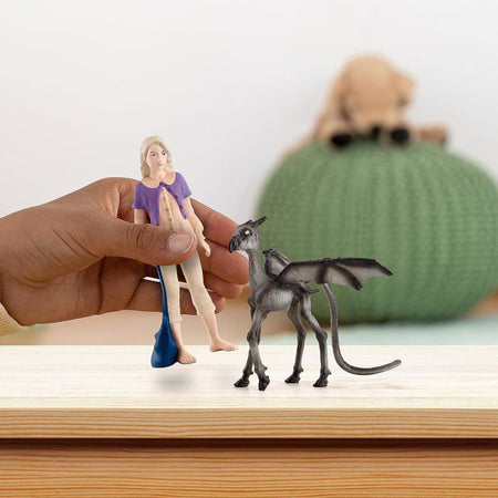 SCHLEICH - Luna e Baby Thestral - 42636 - Gamma Harry Potter