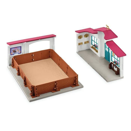Grand Manege Equestre, Scatola con figure e accessori, Schleich 42639 Horse Club, Per bambini dai 5 anni