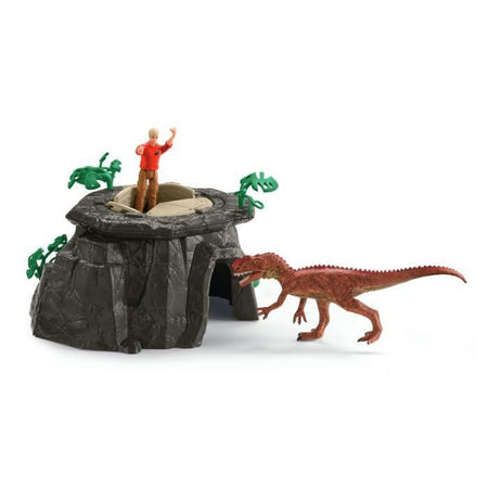 Grande conquista del tempio perduto, figurine da gioco, SCHLEICH 42656 Dinosauri, 4 anni