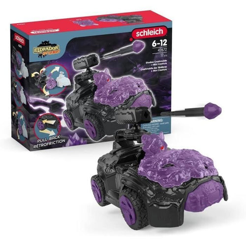 SCHLEICH- Dark Crashmobile con Mini Creatura- 42672- Gamma Eldrador Mini Creatures