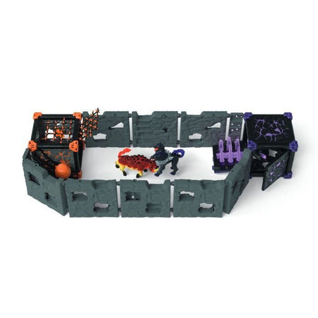 BattleCave Arena: Lava vs Darkness, arena di battaglia per personaggi Eldrador, SCHLEICH 42673 Creature Eldrador, 7 anni