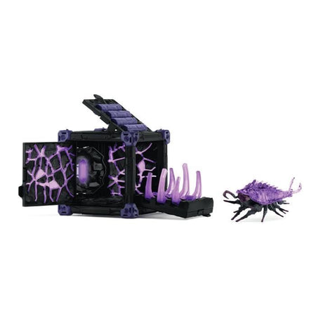 BattleCave Isopod of Darkness, Espansione Arena, SCHLEICH 42675 Creature Eldrador, 7 anni