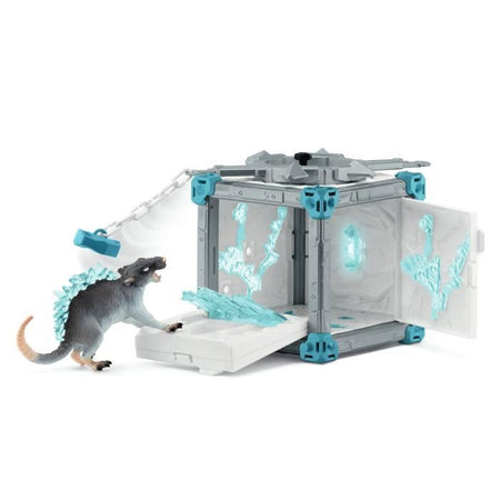 BattleCave Ice Rat, Espansione Arena, SCHLEICH 42676 Creature Eldrador, 7 anni