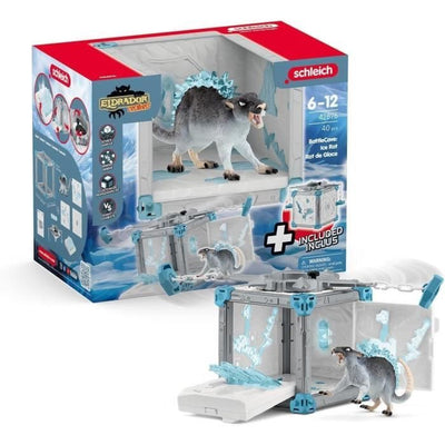 BattleCave Ice Rat, Espansione Arena, SCHLEICH 42676 Creature Eldrador, 7 anni