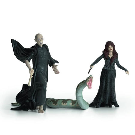SCHLEICH- Cofanetto Voldemort Nagini e Bellatrix- 42684- Gamma Harry Potter