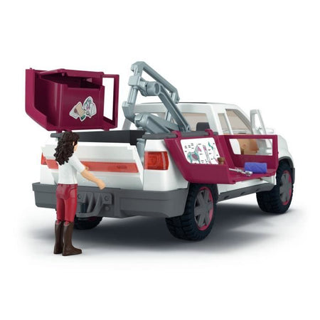 Set veterinario mobile con rimorchio, SCHLEICH 42704 Horse Club