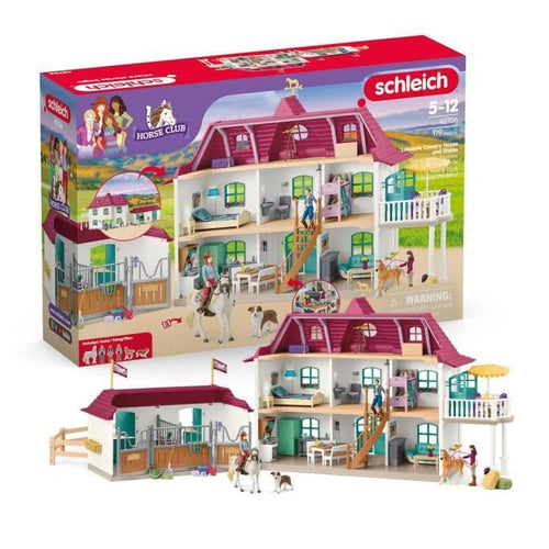 Lakeside Large Equestrian Center Box, SCHLEICH 42706, Horse Club, da 4 anni