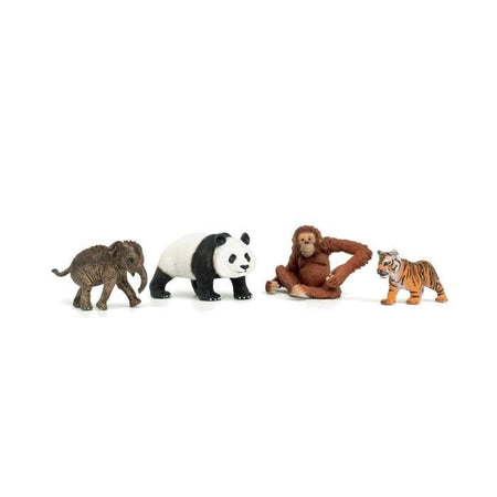 miei primi animali asiatici, figurine di animali, SCHLEICH 42736 Wild Life, 5 anni