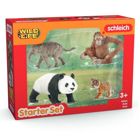 miei primi animali asiatici, figurine di animali, SCHLEICH 42736 Wild Life, 5 anni