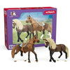 I miei primi cavalli Paso peruviani, 2 figurine di cavalli, SCHLEICH 42738 Horse Club, 5 anni
