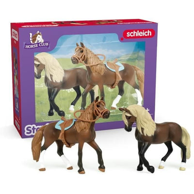 I miei primi cavalli Paso peruviani, 2 figurine di cavalli, SCHLEICH 42738 Horse Club, 5 anni