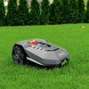 Robot cortacésped conectado Scheppach RoboCut L500 400m2 con estación de carga  Hasta 400 m  Sensor de lluvia  Wi-Fi y Bluetooth