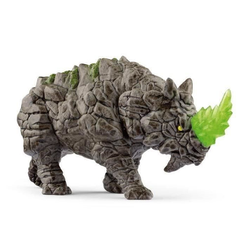 SCHLEICH - Rinoceronte di pietra - 70157 - Gamma Eldrador