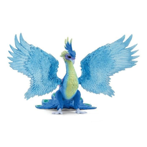 Schleich 70794 Bayala Blue Magic Pavone Figurina, Per bambini dai 5 anni in su